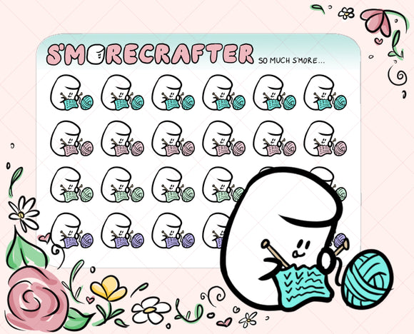 S069 - Marshmallow - Crafting 1 | Knitting