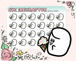 S146 - Marshmallow - Ice Cream 2 | Sprinkles for Days