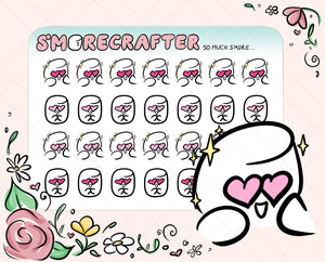 S174 - Marshmallow - Emotions 14 | Love | Fanmallow | Hearts!
